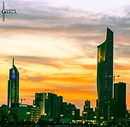 Al Hamra Tower, o edifício mais alto do Kuwait
