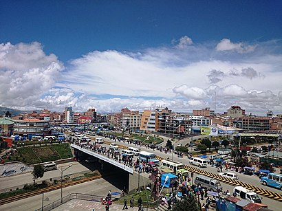 Cómo llegar a El Alto en transporte público - Sobre el lugar