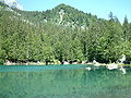 Green lake of Passy, Haute-Savoie, France (3)