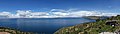 Panorama of Lake Titicaca
