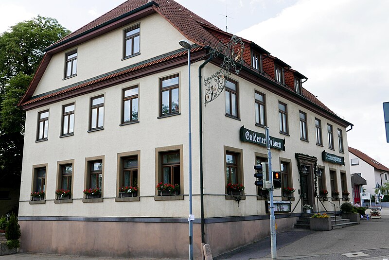 File:Landappbw 336149 1822 Gasthaus und Hotel Goldener Ochsen Bauschlott, Gemeinde Neulingen bei Pforzheim.jpg