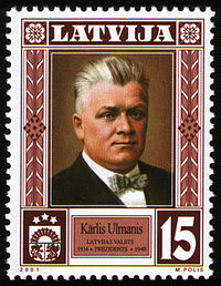 http://upload.wikimedia.org/wikipedia/commons/thumb/5/5b/Latvia_stamp_K.Ulmanis_2001_15l.jpg/200px-Latvia_stamp_K.Ulmanis_2001_15l.jpg