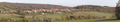English: Panoramic view of Hopfmannsfeld, Lautertal, Hesse, Germany