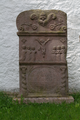 English: Historic Gravestone near Protestant Church in Hopfmannsfeld, Lautertal, Hesse, Germany This is a picture of the Hessian Kulturdenkmal (cultural monument) with the ID Unknown? (Wikidata)