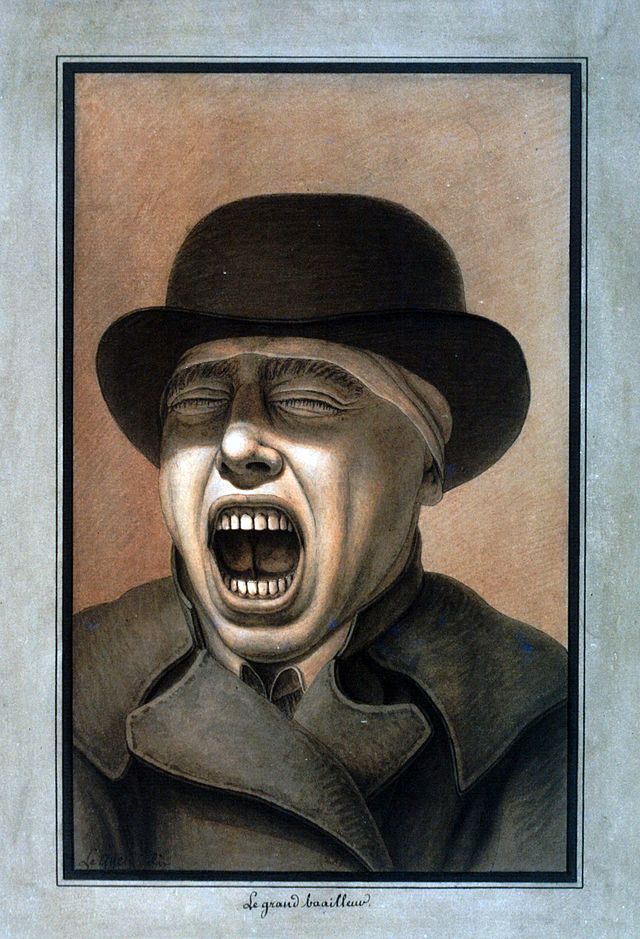 Homme à chapeau melon, vers 1920