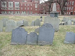 3 gravestones.