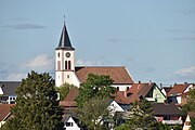 Deutsch: Evangelische Kirche Leopoldshafen