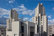 Skyskrabere i Villeurbanne i begyndelsen af ​​1930'erne