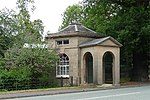 Tern Lodge and adjoining Wall