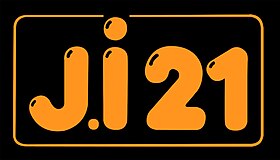 Logotipo de jogos e imagens do século 21 - J.I21