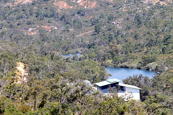 The Pipehead Dam area in 2012.