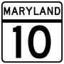 Thumbnail for Maryland Route 10