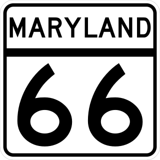 <span class="mw-page-title-main">Maryland Route 66</span> State highway in Washington County, Maryland, US