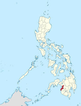 Maguindanao do Norte na Bangsamoro Coordenadas : 7°8'N, 124°16'E