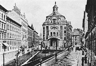 The Magyar Theatre in 1897 Magyar theatre old.jpg