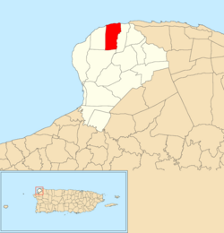 Maleza Alta, Aguadilla, Puerto Rico locator map.png