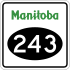 Provincial Road 243 shield