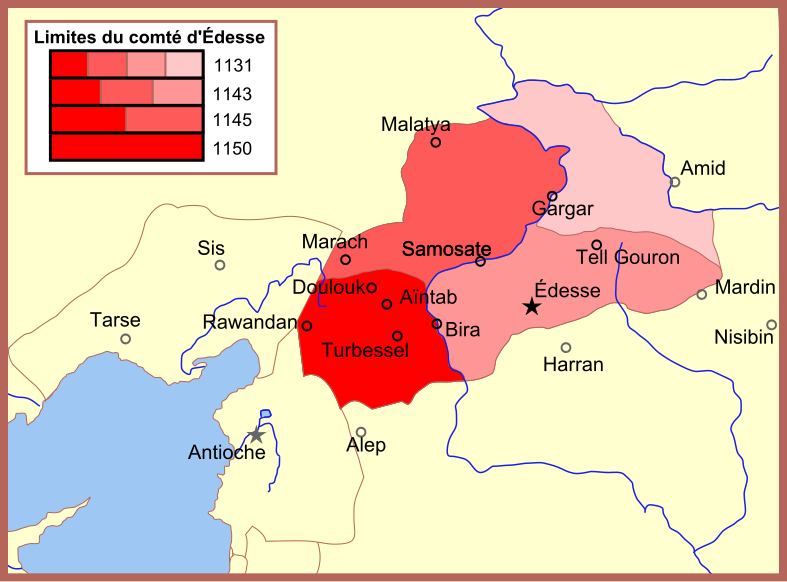 File:Map County of Edessa 1131-1150-fr.svg