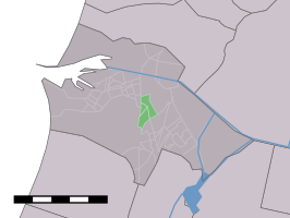 Kaart van Driehuis