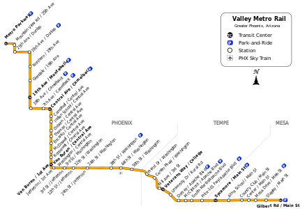 valley metro rail map Valley Metro Rail Wikiwand