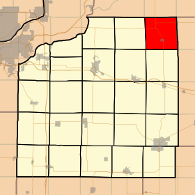 Placering af Yorktown Township