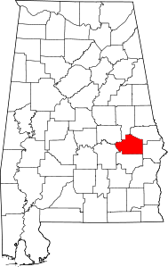Map of Alabama highlighting Macon County.svg