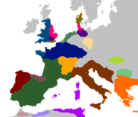 Mapa da Europa  Europa, Mapa, Continente europeu