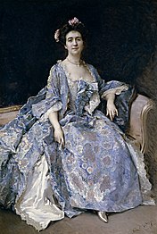 Марія Хан, дружина художника, 1901