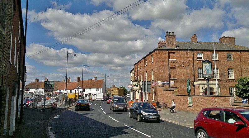 File:Market Place, Wragby is being remodelled - geograph.org.uk - 4073143.jpg