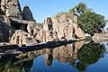 * Nomination Masroor rock-cut temple, ruins due to earthquake, reflected in temple pond, Himachal Pradesh. ASI Monument N-HP-23. --Tagooty 15:39, 18 September 2020 (UTC) * Promotion  Support Good quality. --MB-one 16:30, 18 September 2020 (UTC)