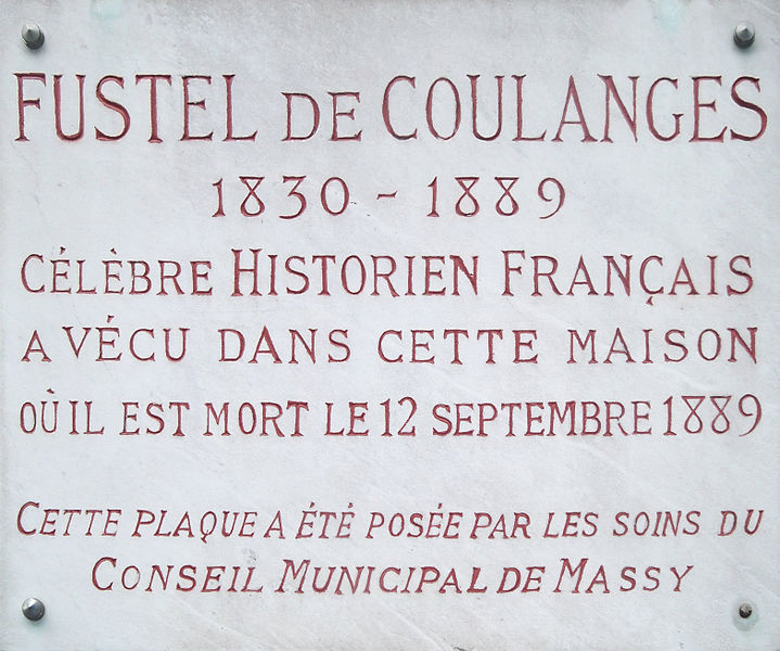 File:Massy Plaque Fustel de Coulanges.JPG