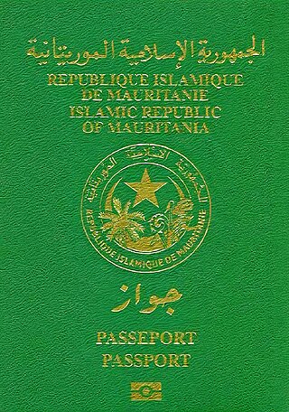 <span class="mw-page-title-main">Mauritanian passport</span> Passport issued to citizens of Mauritania