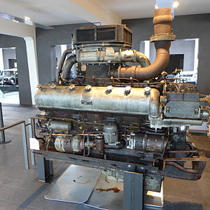 Maybach GTO 6 engine, Maybach-Museum (Neumarkt), 2014.JPG