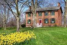 McFarland House, c. 1800 McFarland House, daffodil season.jpg