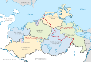 梅克伦堡-前波莫瑞: 地理, 行政区划, 经济