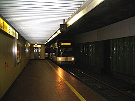 Interieur van het station