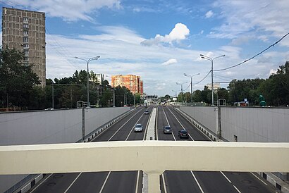 Как доехать до Михалковский тоннель на общественном транспорте