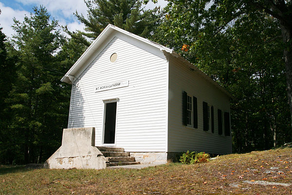 Mount Moriah Lutheran Church Mount Moriah Lutheran Church Baughman Settlement Exterior.jpg