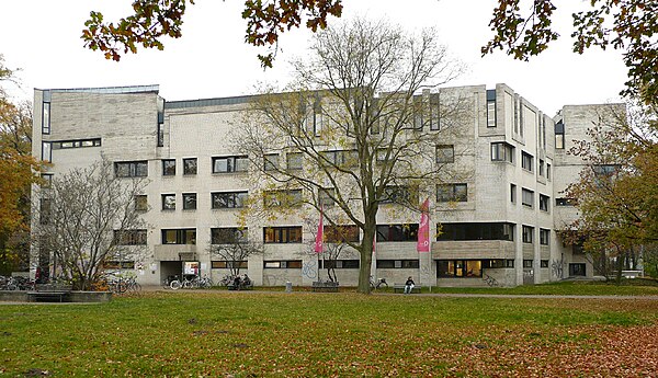 Main building from south-west