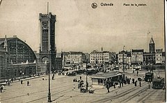 OSTENDE - Place de la station