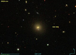 <span class="mw-page-title-main">NGC 3908</span> Elliptical galaxy in the constellation Leo