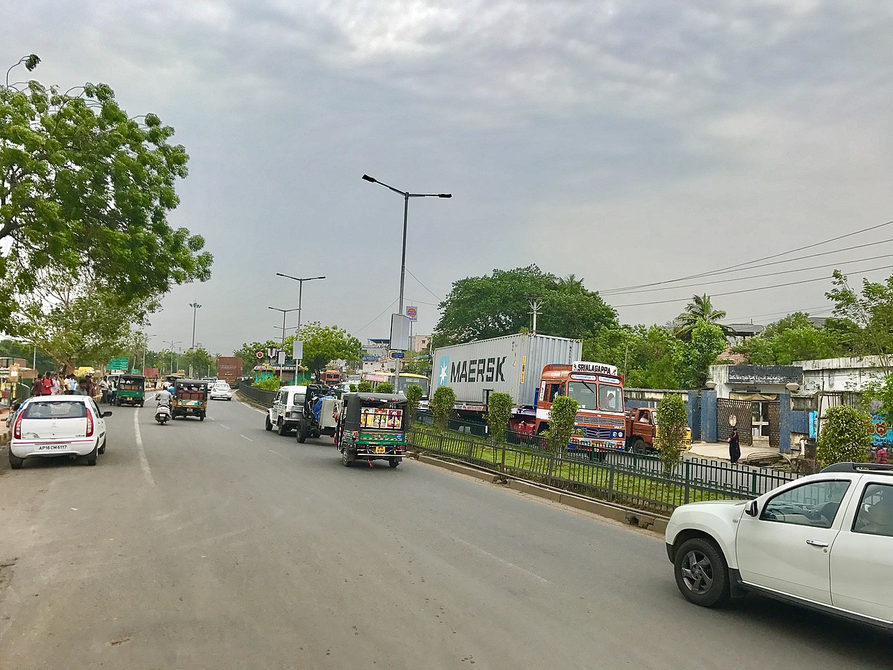 Danger lurks at Ramavarappadu junction