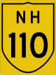 National Highway 110 Schild}}