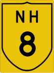 National Highway 8 (India)