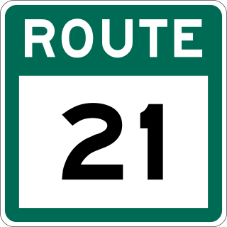 <span class="mw-page-title-main">Newfoundland and Labrador Route 21</span> Highway in the Canadian province of Newfoundland and Labrador
