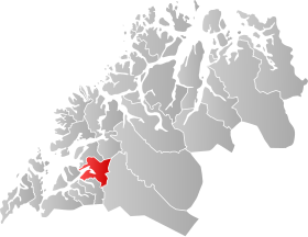 Locatie van Salangen