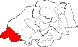 Municipalité locale de Thabazimbi - Carte