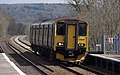 2013-04-15 First Great Western 150263 approaches Nailsea & Backwell.