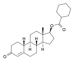 Нандролонециклохексанкарбоксилатна структура.png