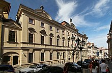 The facade of the Italian Embassy Nerudova Kolovratsky palac 2.jpg